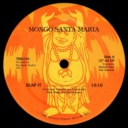 Mongo Santamaria Slap It USED VINYL 12INCH 33 S RPM EP