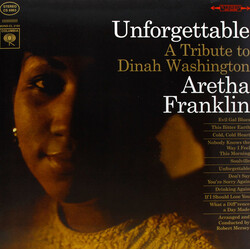 Aretha Franklin Unforgettable - A Tribute To Dinah Washington Vinyl LP USED