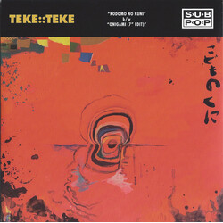 TEKE::TEKE Kodomo No Kuni b/w Onigami (7" Edit) USED VINYL 7INCH 45 RPM CLUB EDITION LIMITED EDITION