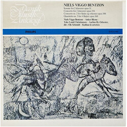 Niels Viggo Bentzon Værker For 2 Klaverer • Koncert For Fløjte Og Orkester • Quartetto For 4 Fløjter Vinyl LP USED