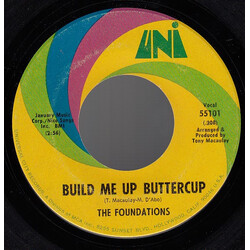 The Foundations Build Me Up Buttercup / New Direction USED VINYL 7INCH 45 RPM SINGLE