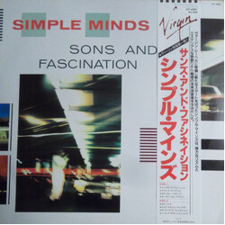 Simple Minds Sons And Fascination Vinyl LP USED