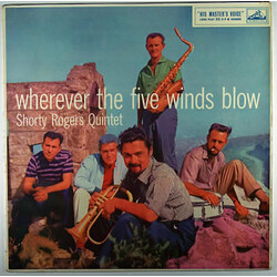 Shorty Rogers Quintet Wherever The Five Winds Blow Vinyl LP USED