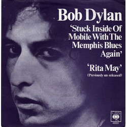 Bob Dylan Stuck Inside Of Mobile With The Memphis Blues Again / Rita May USED VINYL 7INCH SINGLE STEREO