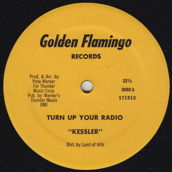 Kessler (2) Turn Up Your Radio USED VINYL 12INCH 33 S RPM