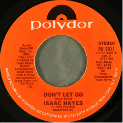 Isaac Hayes Don't Let Go Vinyl 7" USED