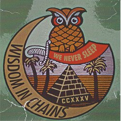 Wisdom in Chains We Never Sleep USED VINYL 7INCH 33 S RPM LIMITED EDITION REPRESS