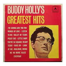 Buddy Holly Buddy Holly's Greatest Hits Vinyl LP USED