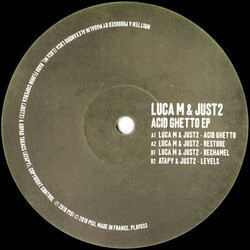 Luca M & JUST2 Acid Ghetto EP USED VINYL 12INCH 33 S RPM EP