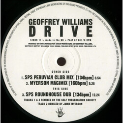 Geoffrey Williams Drive VINYL 12" USED