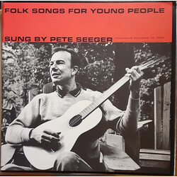 Pete Seeger Folk Songs For Young People Vinyl LP USED