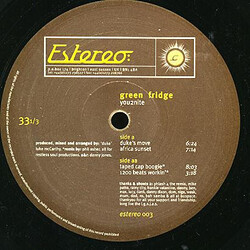 Green Fridge You2nite VINYL 12" USED
