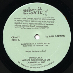 Various Mixx-it 12 USED VINYL 12INCH PARTIALLY MIXED PROMO 45 RPM