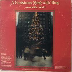 Bing Crosby A Christmas Sing With Bing - Around The World Vinyl LP USED
