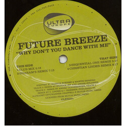 Future Breeze Why Don't You Dance With Me USED VINYL 12INCH