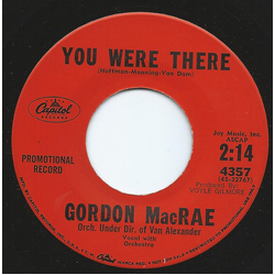 Gordon MacRae You Were There Vinyl 7" USED