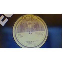 Liquid Gold Where Did We Go Wrong? USED VINYL 12INCH 45 RPM SINGLE