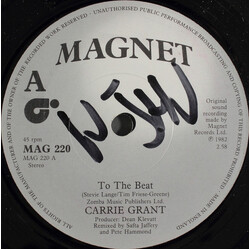Carrie Grant To The Beat USED VINYL 7INCH 45 RPM STEREO