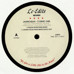 Jamiroquai Cosmic Girl USED VINYL 12INCH 33 S RPM
