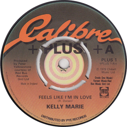 Kelly Marie Feels Like I'm In Love Vinyl 7" USED