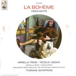 Giacomo Puccini La Bohème Highlights Vinyl LP USED