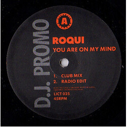 Roqui You Are On My Mind VINYL 12" USED