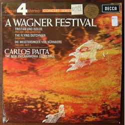 Richard Wagner / New Philharmonia Orchestra / Carlos Païta A Wagner Festival Vinyl LP USED