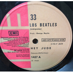 The Beatles Hey Jude / Revolución USED VINYL 7INCH 33 S RPM SINGLE