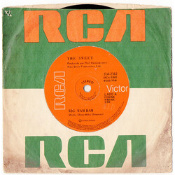 The Sweet Wig Wam Bam USED VINYL 7INCH 33 S RPM STEREO