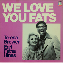 Teresa Brewer / Earl Hines We Love You Fats Vinyl LP USED