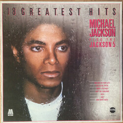 Michael Jackson / The Jackson 5 18 Greatest Hits Vinyl LP USED