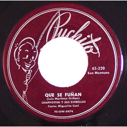 Chappottin Y Sus Estrellas Que Se Fuñan / No Vengas Por Mi USED VINYL 7INCH 45 RPM