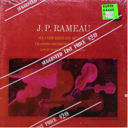 Jean-Philippe Rameau / Orchestre De Chambre De Toulouse / Louis Auriacombe Six Concerts En Sextuors Vinyl LP USED