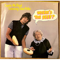 Coyote McCloud / Clara Peller Where's The Beef USED VINYL 7INCH 45 RPM STEREO