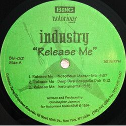Industry Release Me USED VINYL 12INCH 33 S RPM