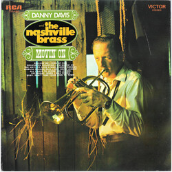 Danny Davis & The Nashville Brass Movin' On Vinyl LP USED