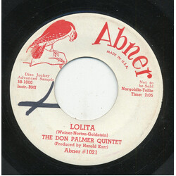 The Don Palmer Quintet Lolita / The Little Hooper USED VINYL 7INCH 45 RPM SINGLE PROMO