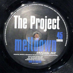 The Project (2) Meltdown USED VINYL 12INCH