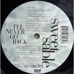 Sweet Sable I'll Never Go Back USED VINYL 12INCH 33 S RPM