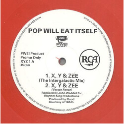 Pop Will Eat Itself X Y & Zee USED VINYL 12INCH 45 RPM PROMO