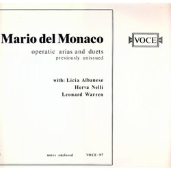 Mario del Monaco / Giuseppe Verdi / Ruggiero Leoncavallo / Jacques Fromental Halévy / Pietro Mascagni / Licia Albanese / Herva Nelli / Leonard Warren 
