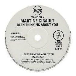 Martine Girault Been Thinking About You USED VINYL 12INCH PROMO 45 RPM
