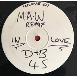 Masters At Work In Love USED VINYL 12INCH UNOFFICIAL RELEASE WHITE LABEL 45 RPM