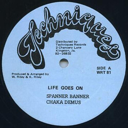 Spanner Banner / Chaka Demus Life Goes On USED VINYL 12INCH 33 S RPM