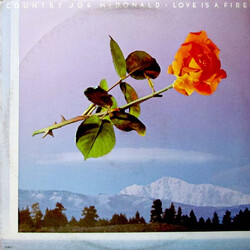 Country Joe McDonald Love Is A Fire Vinyl LP USED