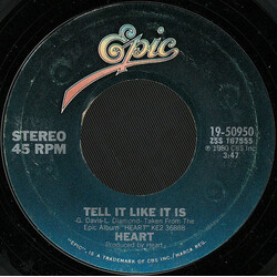 Heart Tell It Like It Is Vinyl 7" USED