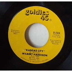 Wilbert Harrison Kansas City / Listen, My Darling Vinyl 7" USED