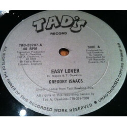 Gregory Isaacs Easy Lover USED VINYL 12INCH 45 RPM