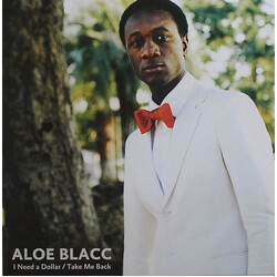 Aloe Blacc I Need A Dollar / Take Me Back USED VINYL 12INCH 33 S RPM