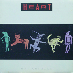 Heart Bad Animals Vinyl LP USED
